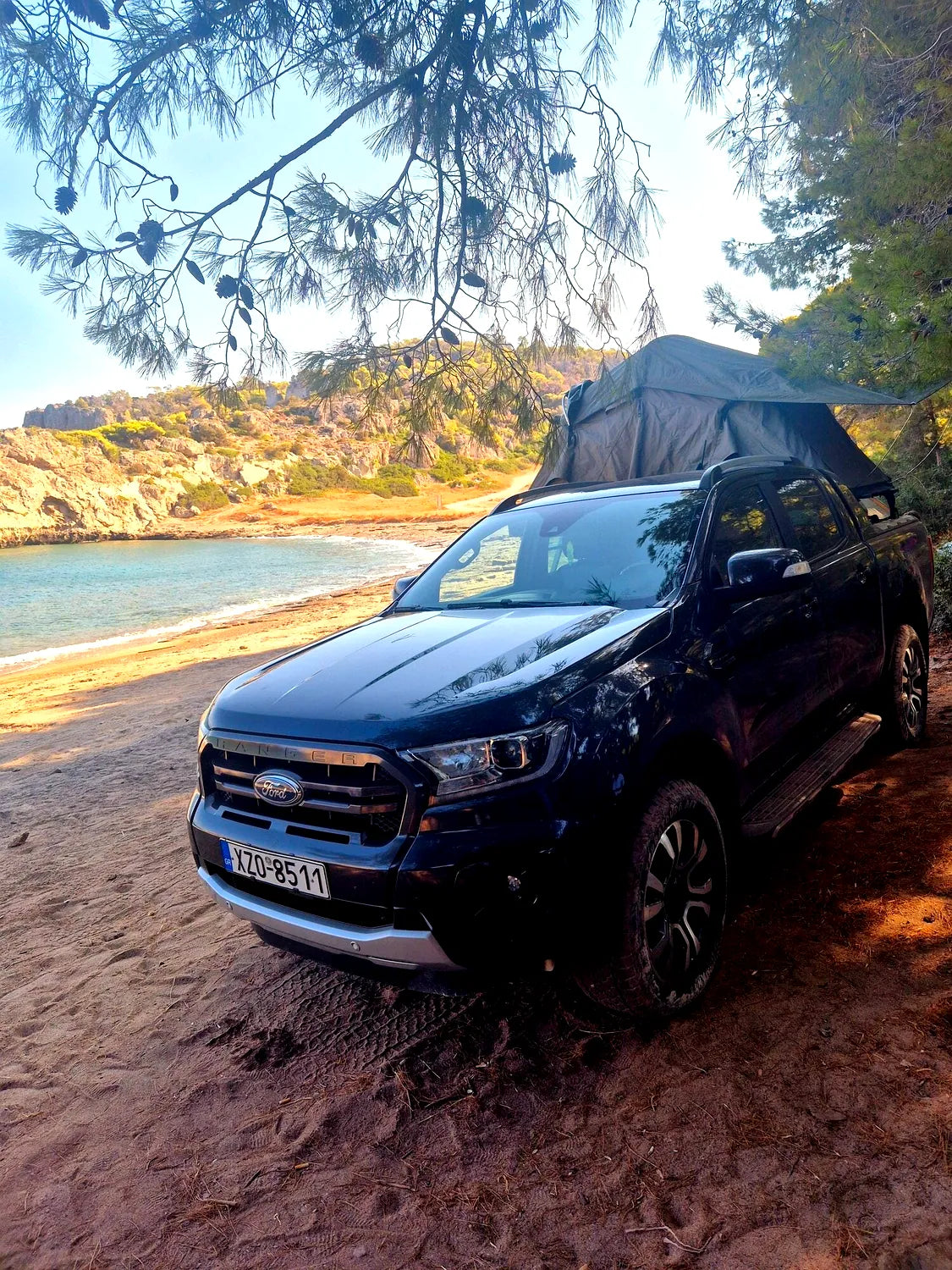 Ford Ranger Wildtrak — Family 4x4 Camper Rental Greece