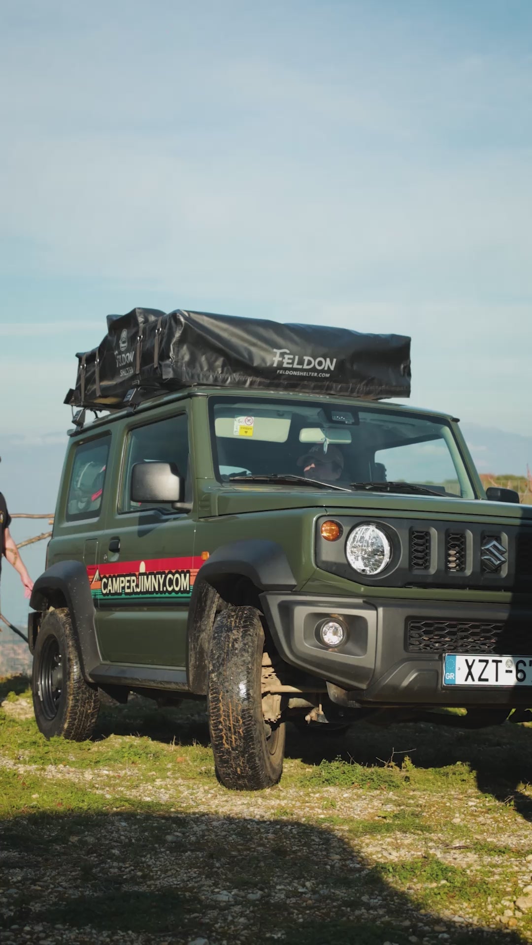 Βίντεο από εκδρομή CamperJimny: off-road και κατασκήνωση στα βουνά της Εύβοιας